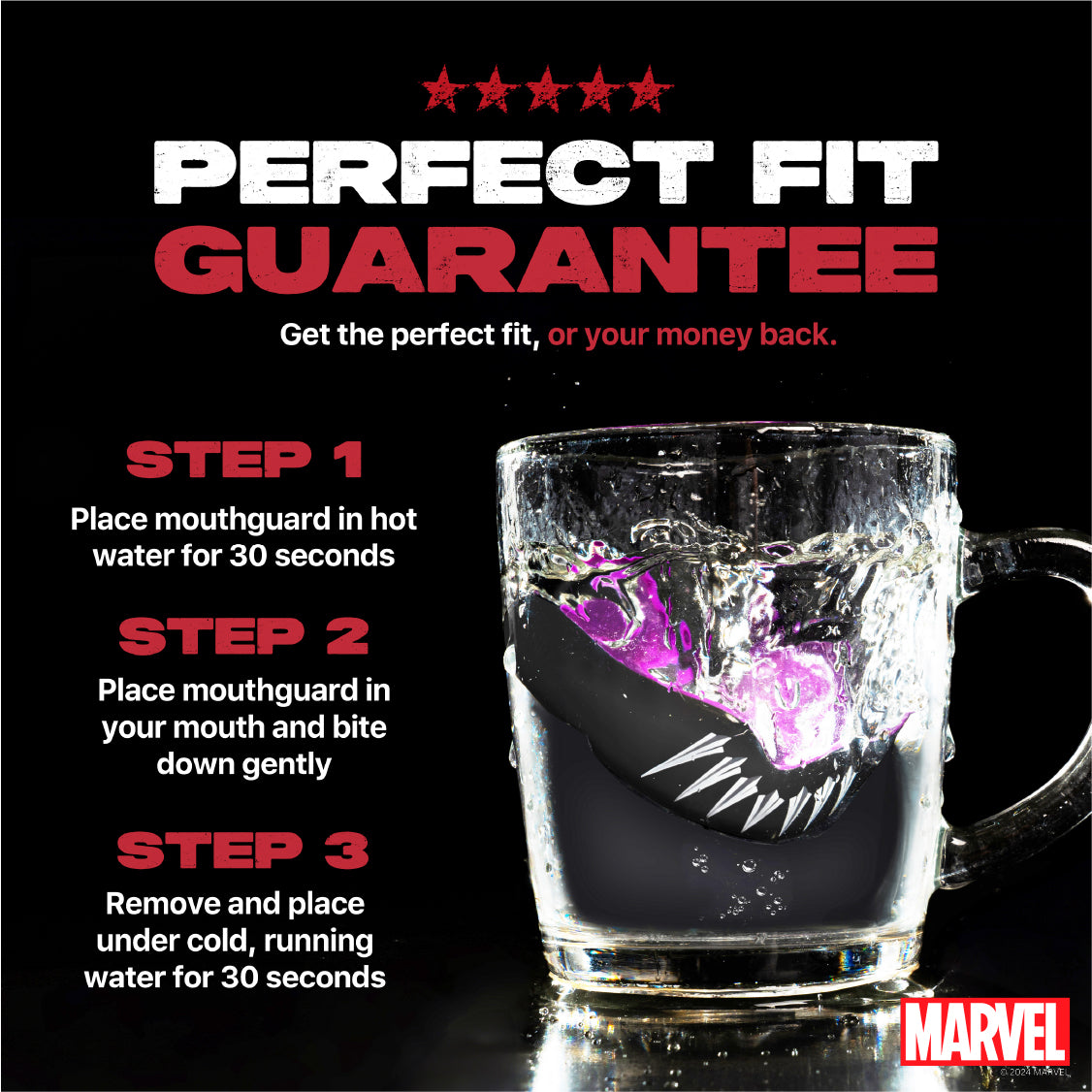 SafeJawz Marvel The Black Panther Mouthguard Adults (12+)