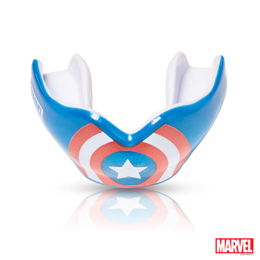 SafeJawz Marvel Ortho Captain America Mouthguard O/S