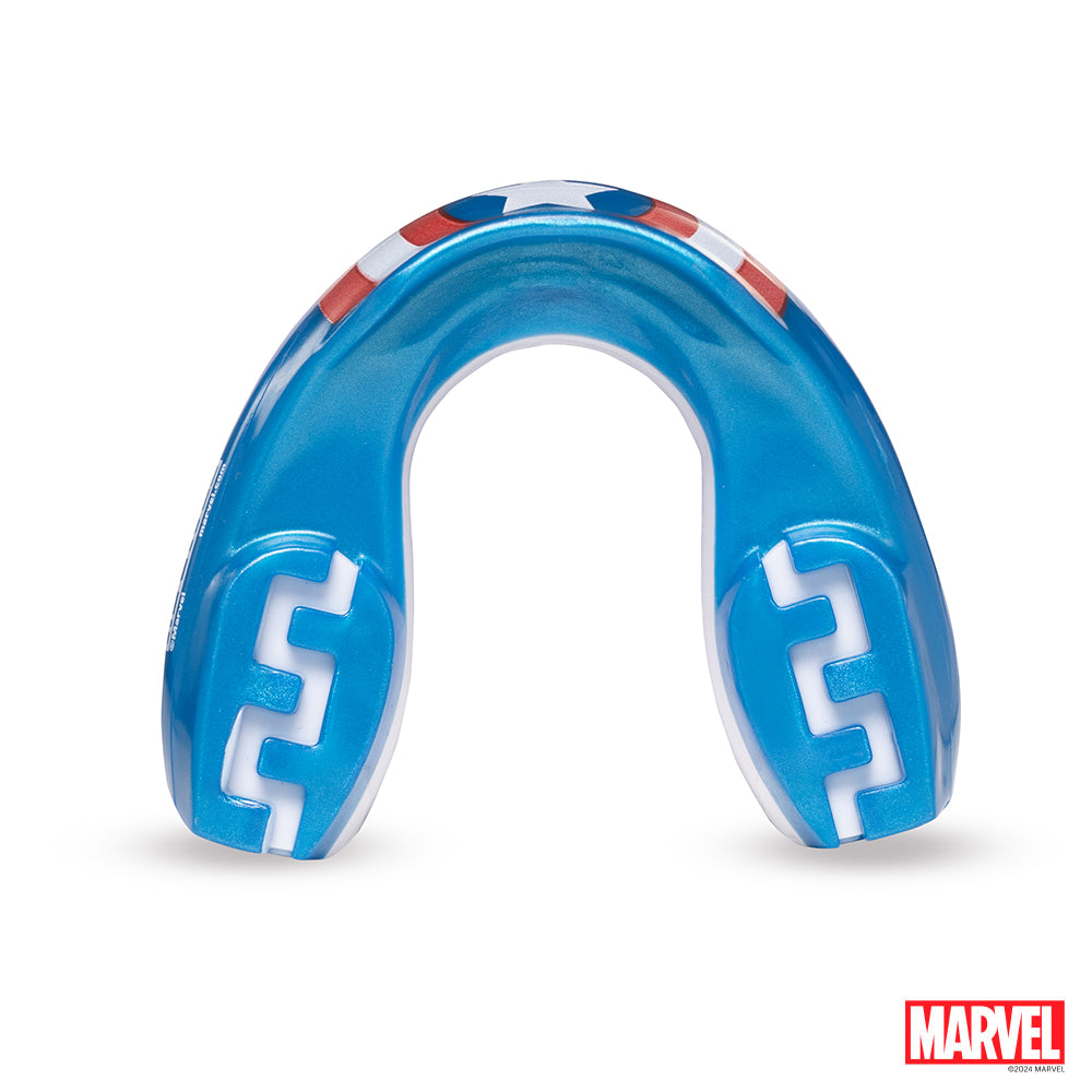 SafeJawz Marvel Ortho Captain America Mouthguard O/S