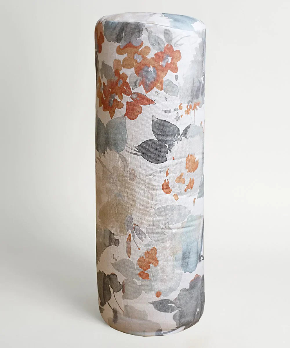 Halfmoon Cylindrical Bolster Limited Edition, Fig Linen