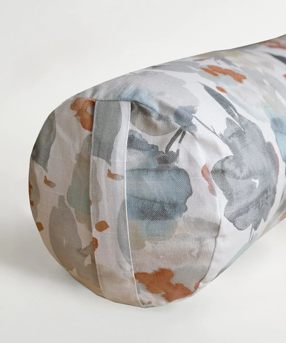 Halfmoon Cylindrical Bolster Limited Edition, Fig Linen