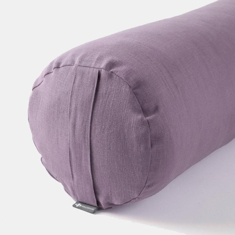 Halfmoon Cylindrical Bolster Limited Edition, Fig Linen