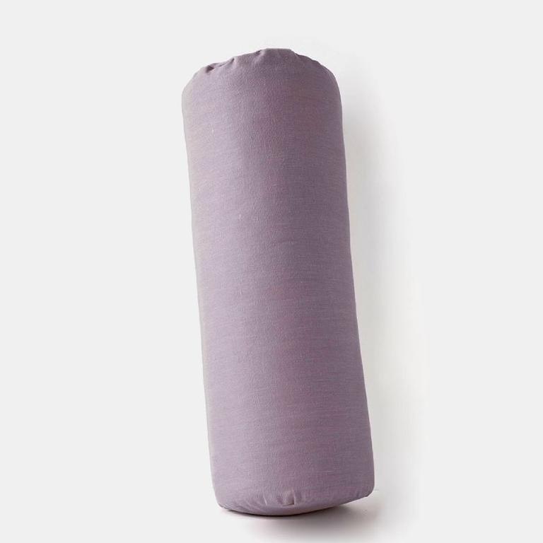 Halfmoon Cylindrical Bolster Limited Edition, Fig Linen