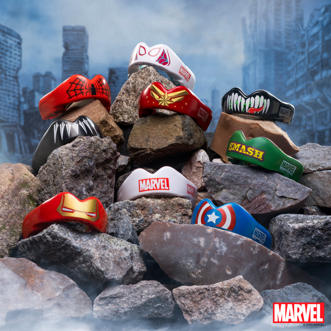 SafeJawz Marvel Spider-Man Mouthguard Adults (12+)