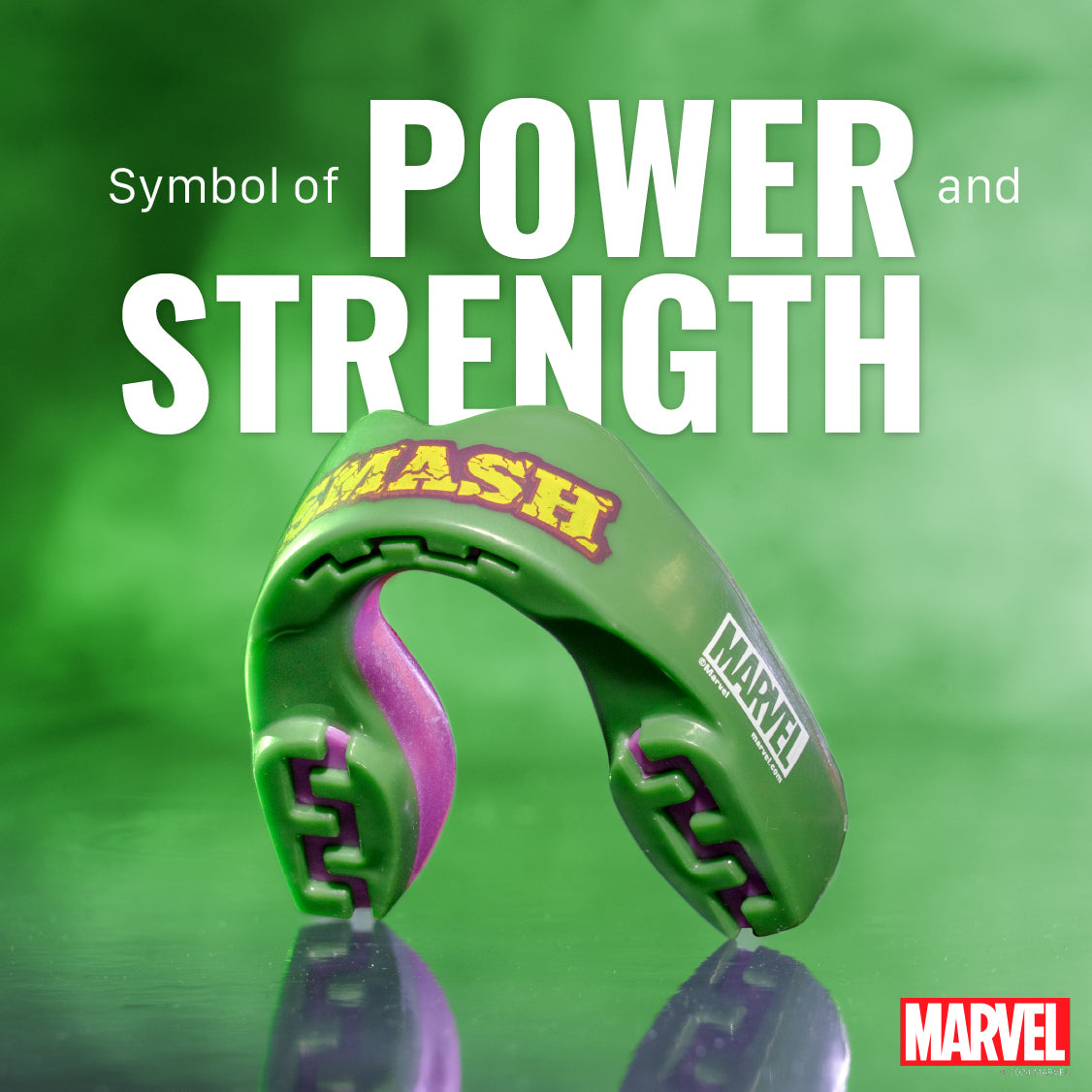 SafeJawz Marvel The Hulk Mouthguard Adults (12+)