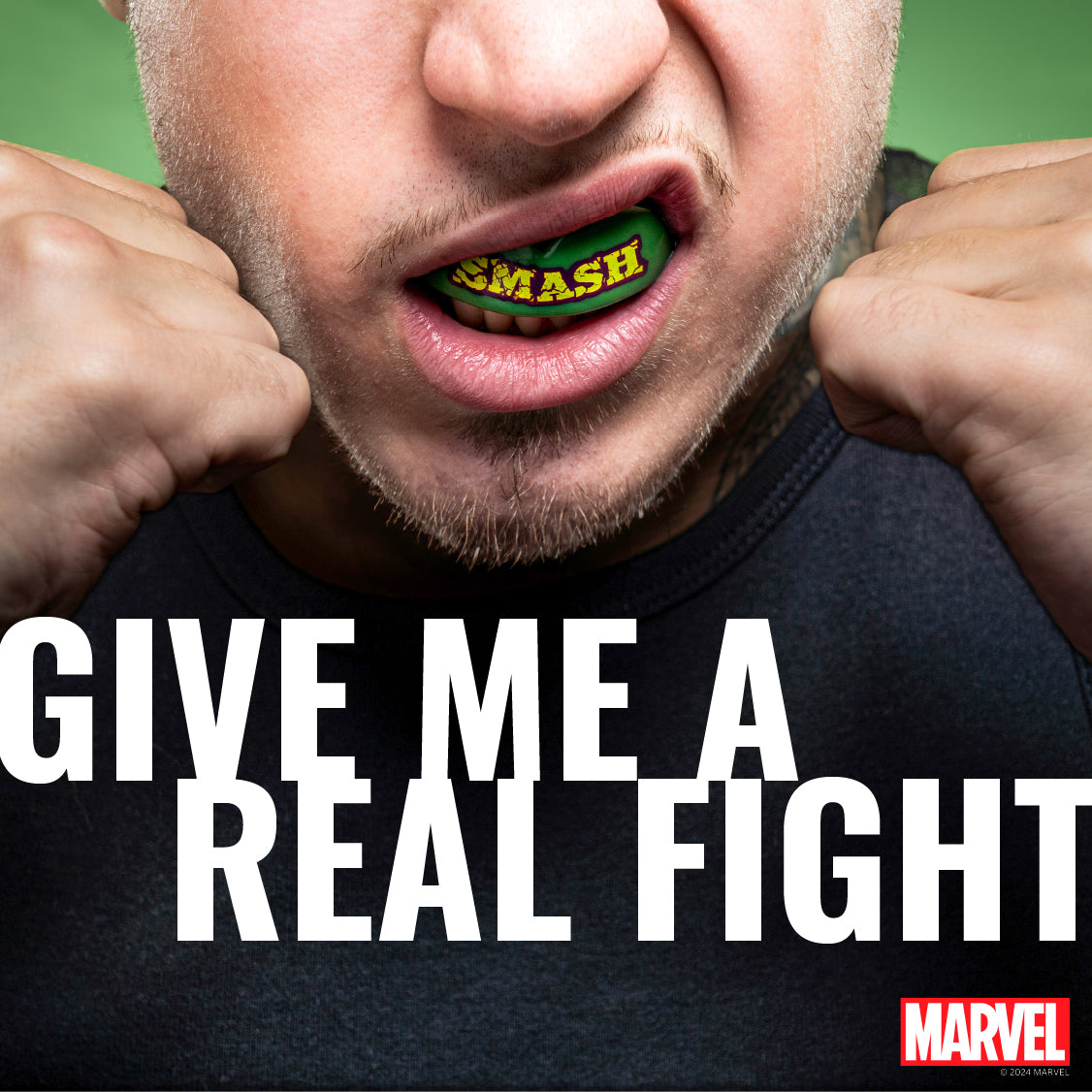 SafeJawz Marvel The Hulk Mouthguard Adults (12+)