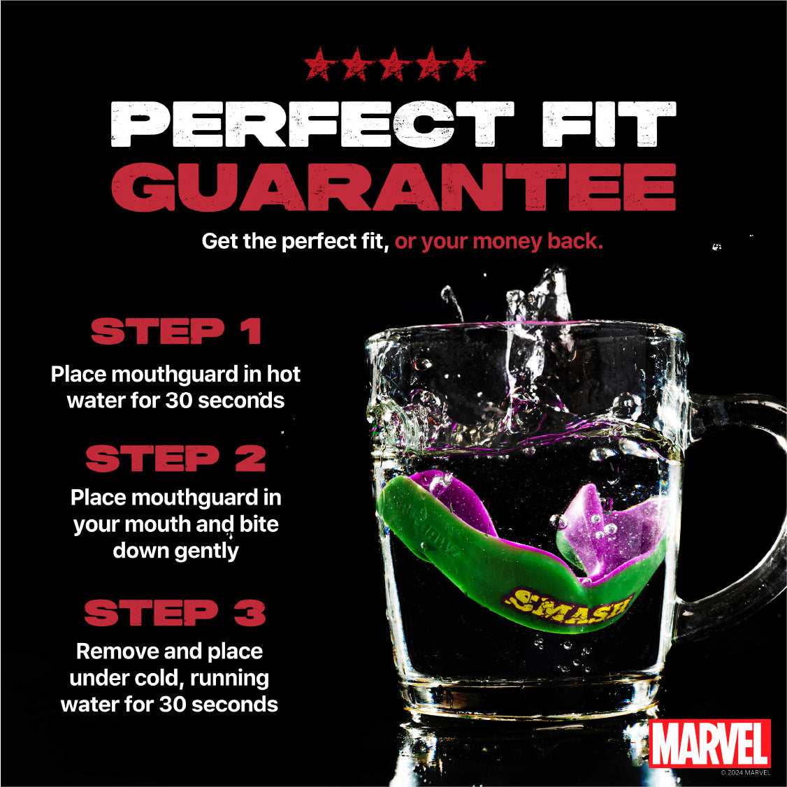 SafeJawz Marvel The Hulk Mouthguard Adults (12+)