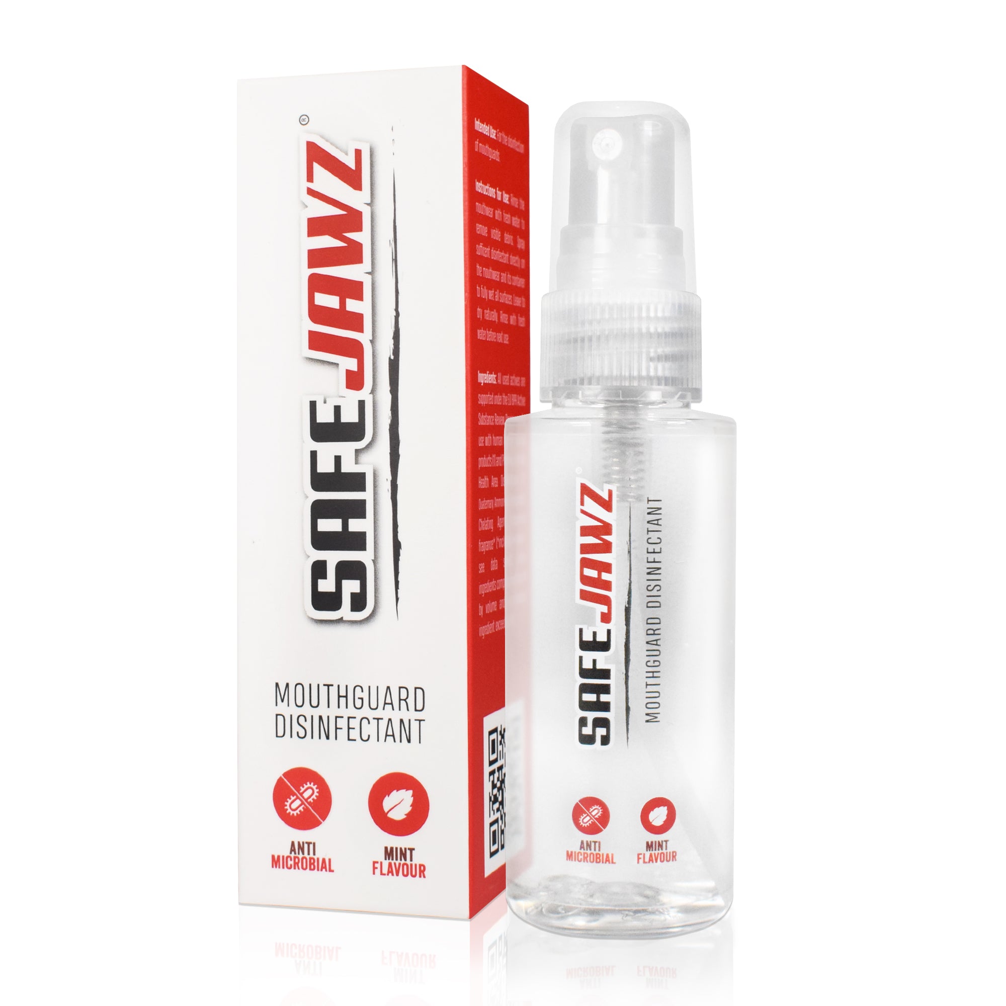 SAFEJAWZ Mouthguard Disinfectant Spray - 50ml
