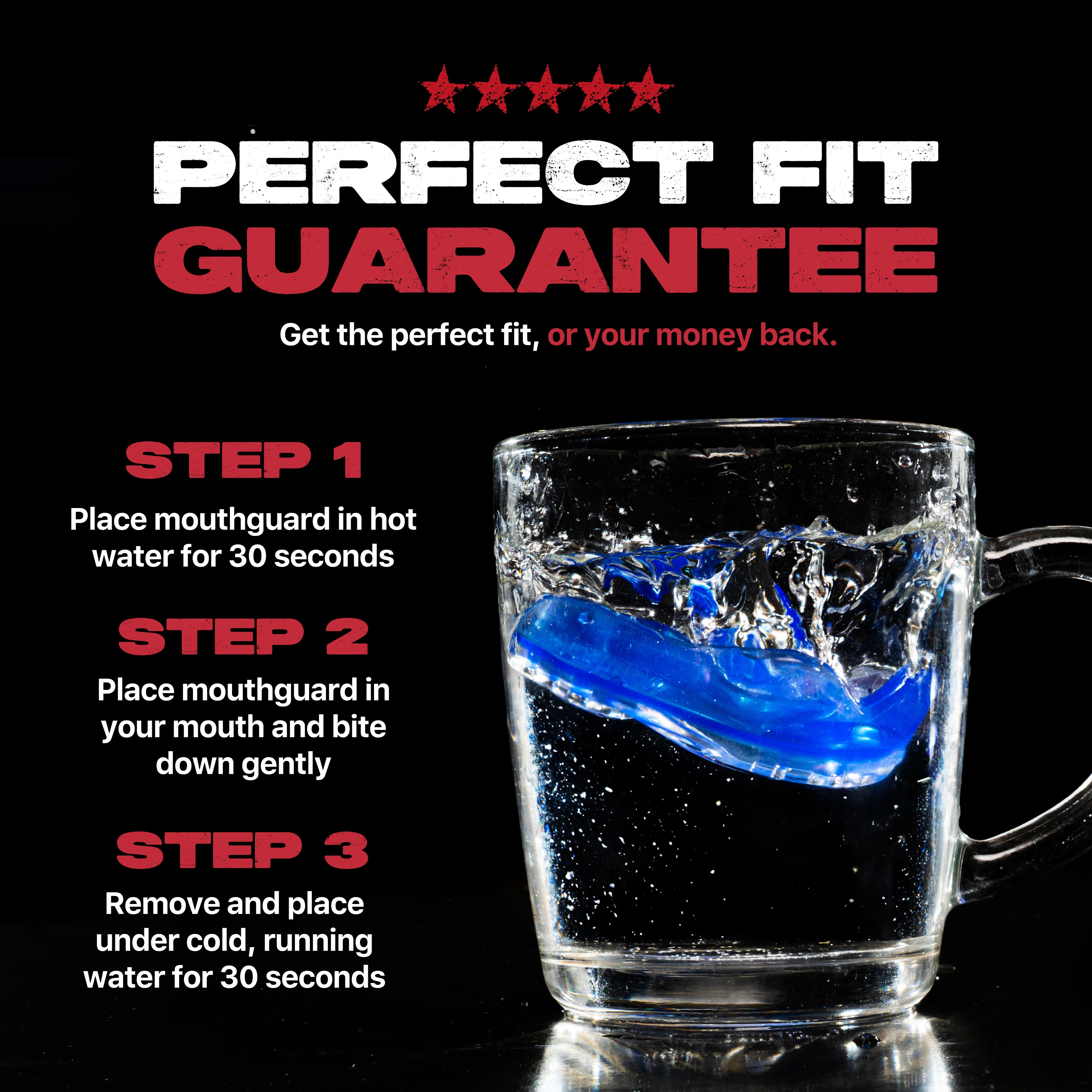 SAFEJAWZ Extro Series Self-Fit 'ICE' Mouthguard Junior (>11)