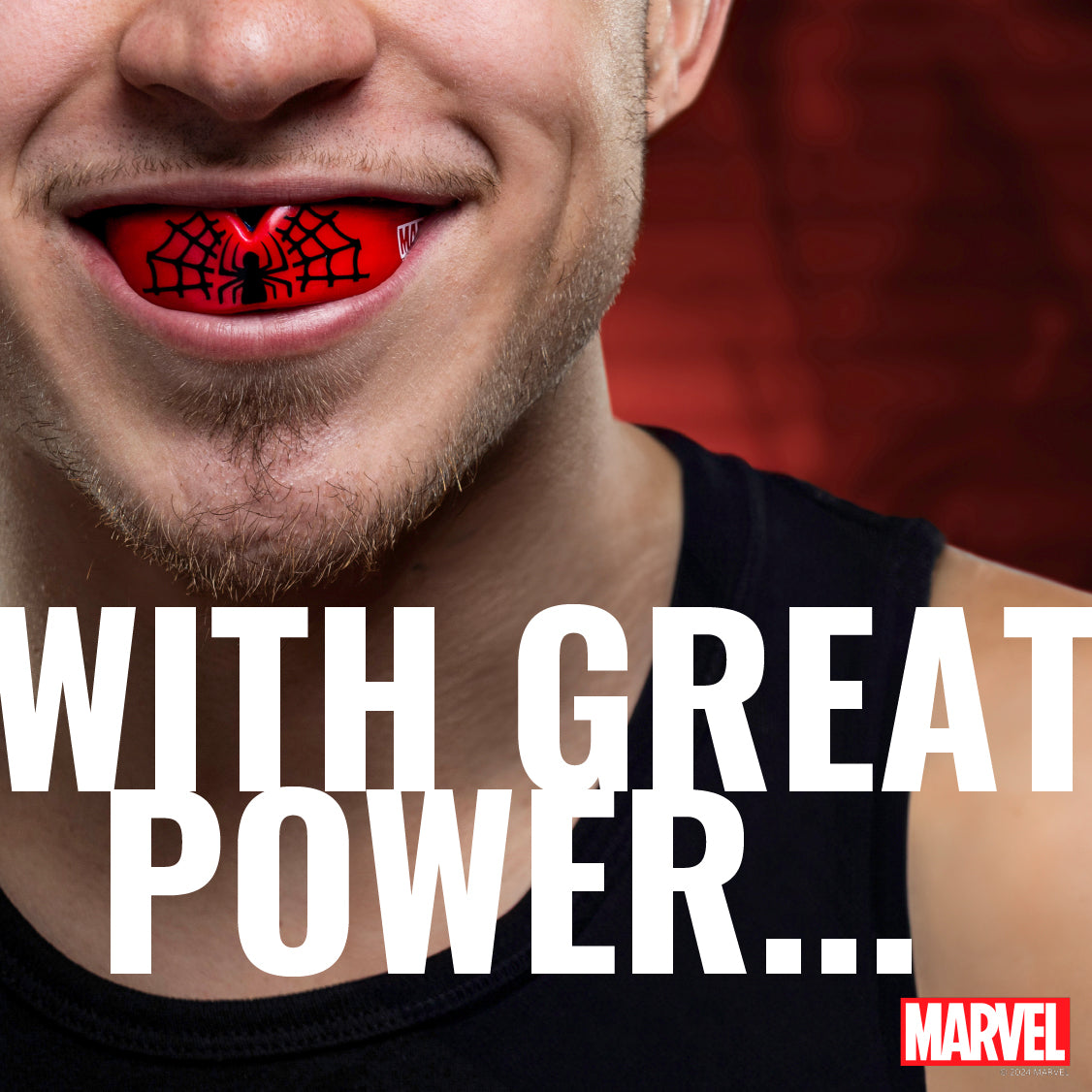 SafeJawz Marvel Spider-Man Mouthguard Adults (12+)