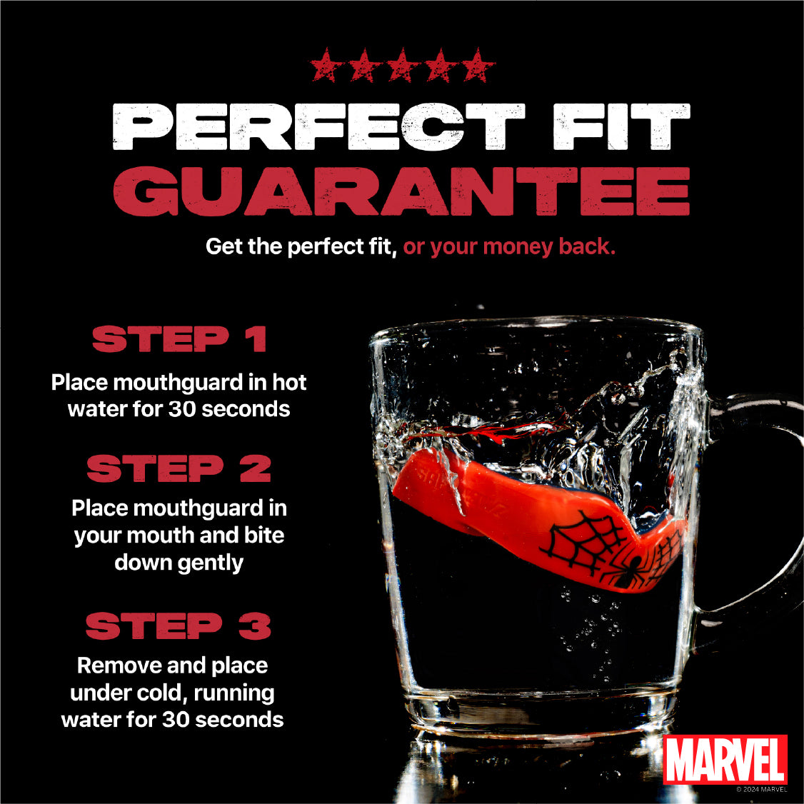SafeJawz Marvel Spider-Man Mouthguard Adults (12+)