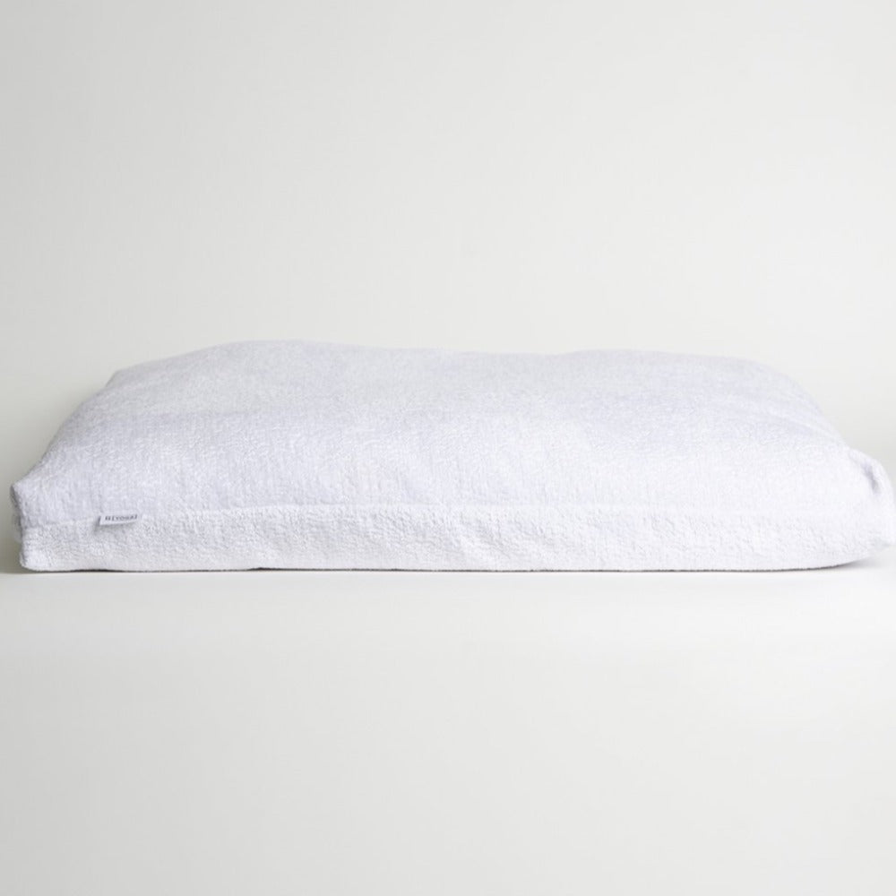 B Yoga The Ritual Zabuton, Cream Chenille