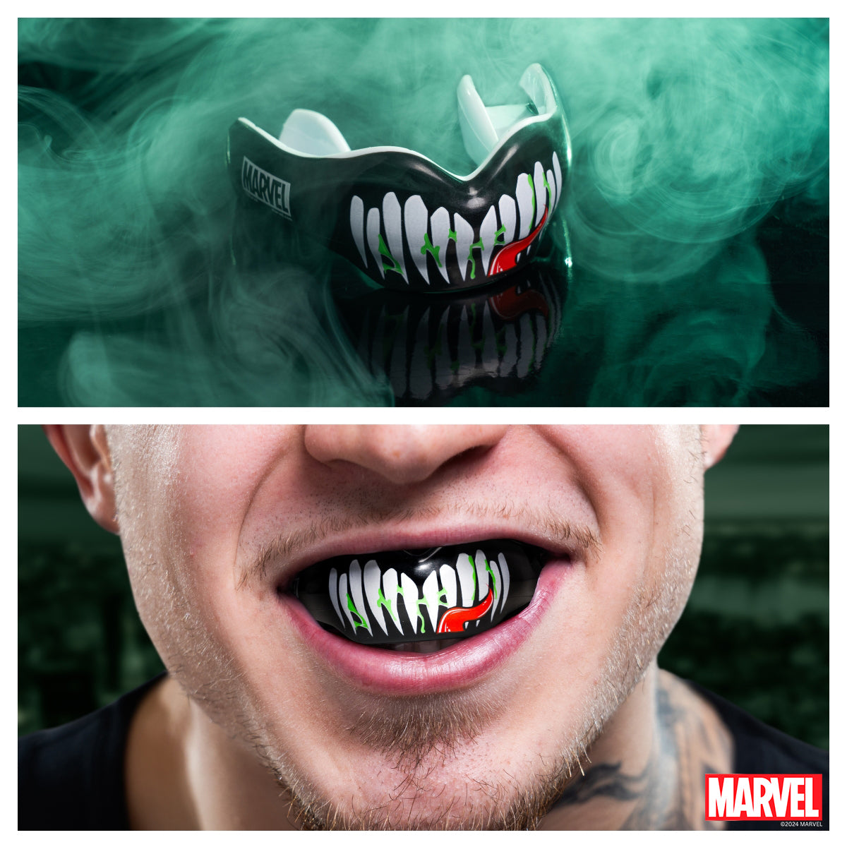 SafeJawz Marvel Ortho Venom Mouthguard O/S
