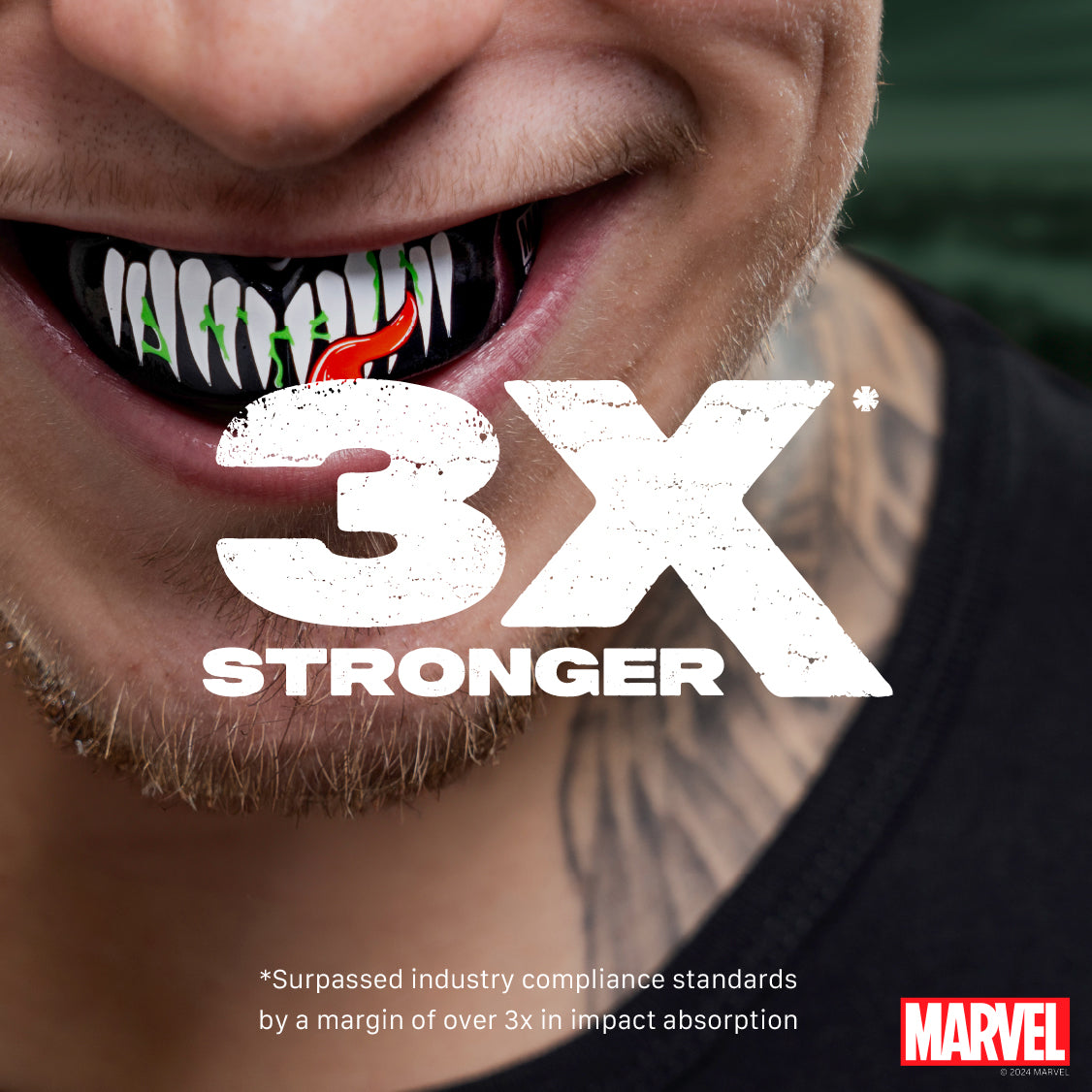 SafeJawz Marvel Venom Mouthguard Adults (12+)