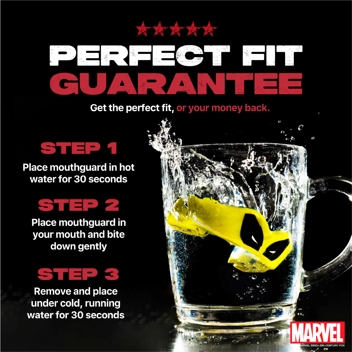 SafeJawz Marvel Wolverine Mouthguard Adults (12+)