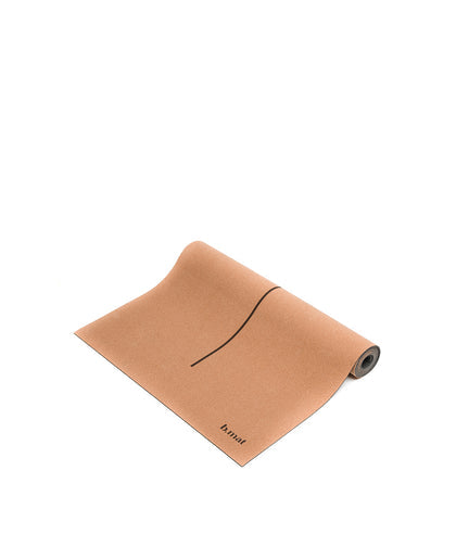 b, halfmoon b, mat cork