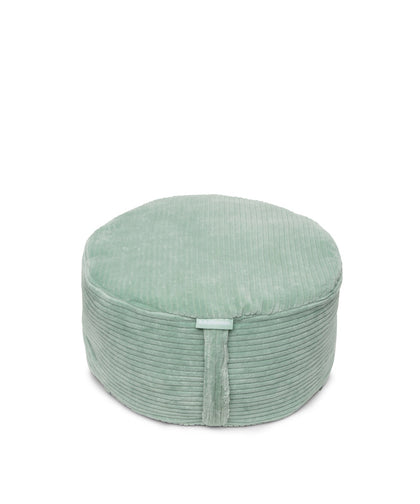 b, halfmoon corduroy mod meditation cushion