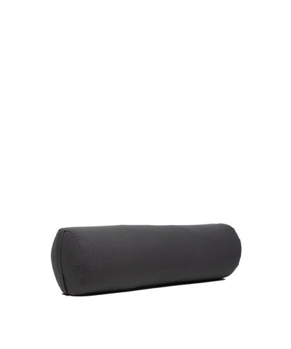 b, halfmoon cotton cylindrical bolster