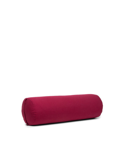 b, halfmoon cotton cylindrical bolster