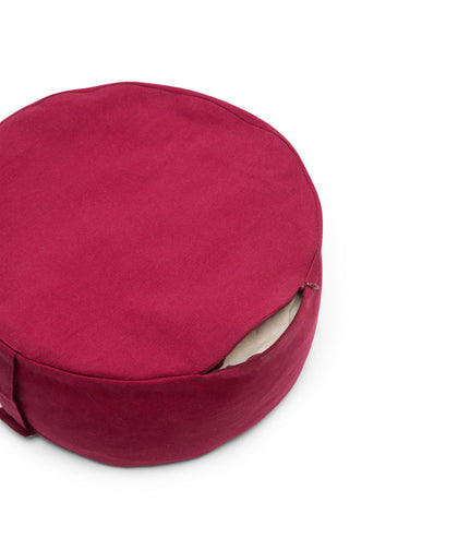b, halfmoon cotton mod meditation cushion