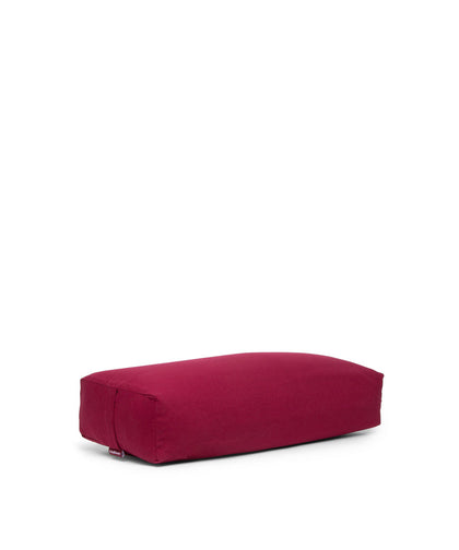 b, halfmoon cotton rectangular bolster