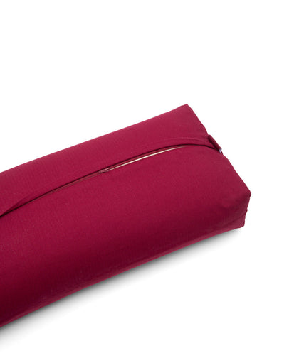 b, halfmoon cotton rectangular bolster