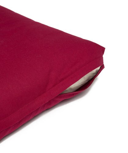 b, halfmoon cotton prana bolster