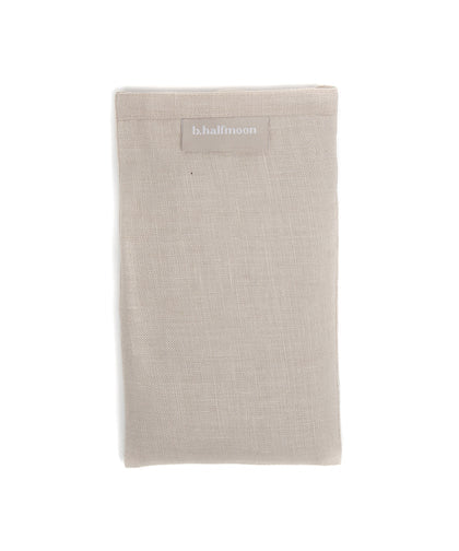 b, halfmoon linen eye pillow