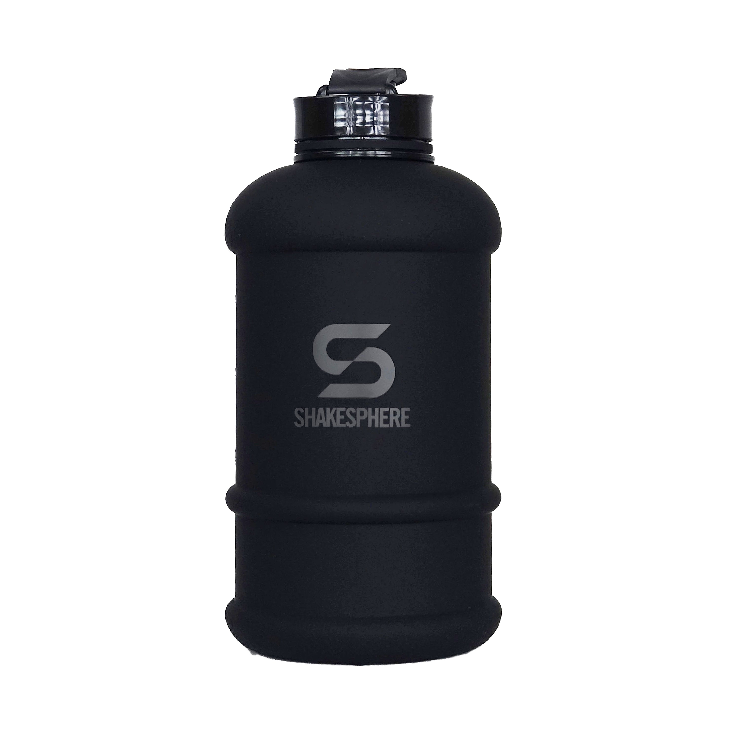 ShakeSphere Hydration Jug Matte Black/Black Logo- 2.28L