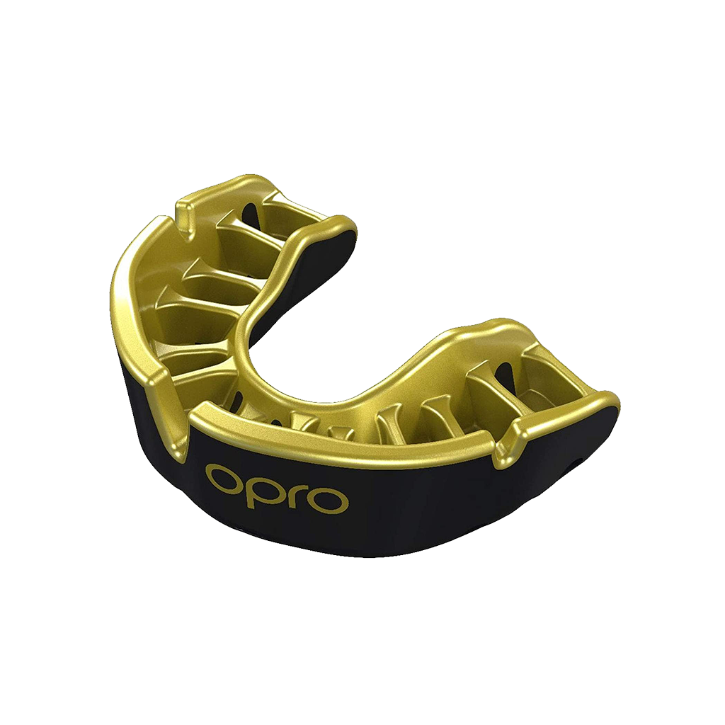 OPRO Self-Fit Gold Adult Mouthguard - Buy now online with delivery in 1-2 days in UAE, Dubai, Abu-Dhabi. 