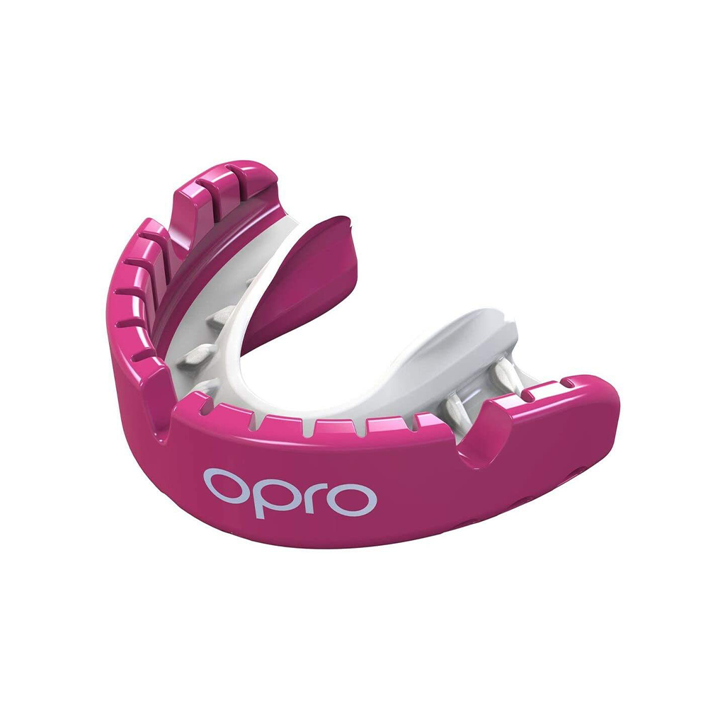 OPRO Self-Fit Gold Mouthguard for Braces - Buy now online with delivery in 1-2 days in UAE, Dubai, Abu-Dhabi. 