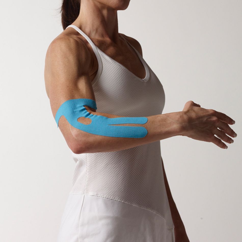 SpiderTech Kinesiology Tape Elbow Pre-Cut (6 Pieces) - Buy now online with delivery in 1-2 days in UAE, Dubai, Abu-Dhabi.