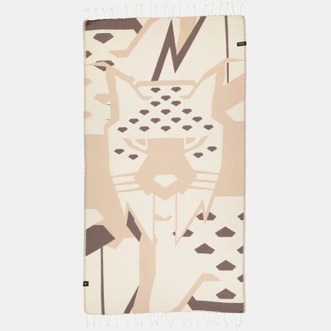 Futah - Beach Towel WWF Lynx